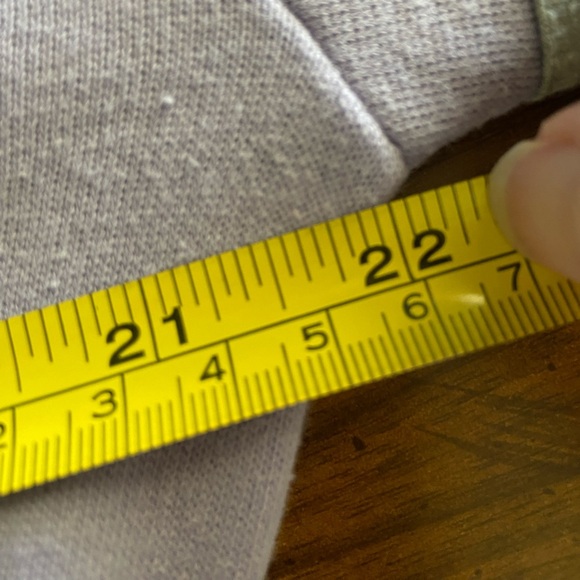 Disney Parks Happiest Place On Earth Iridescent Purple Hooded Sweatshirt Small - Picture 7 of 7